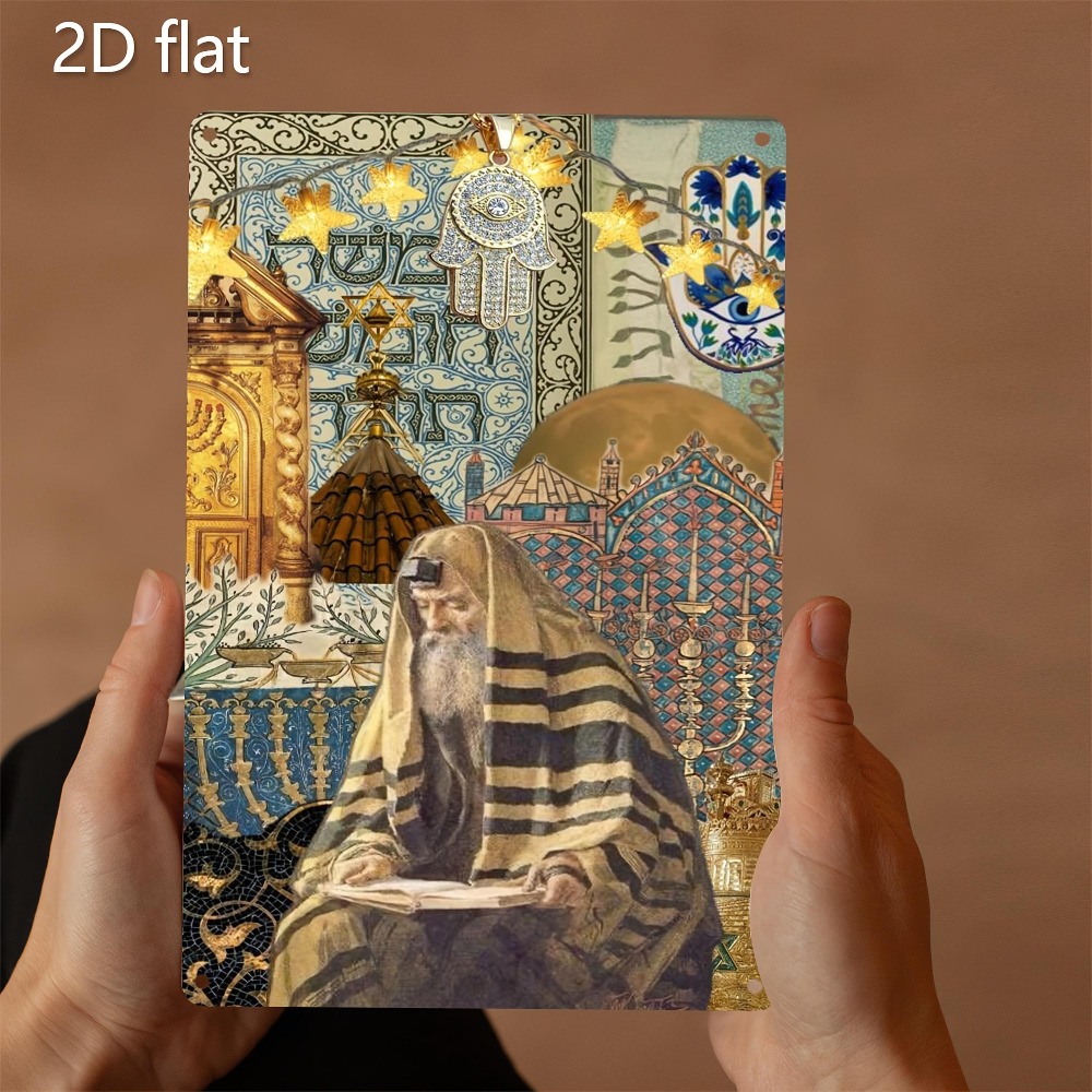 Art & Craft Kids Toys - CIFBUY Seni Dinding Aluminium Vintage Gambar