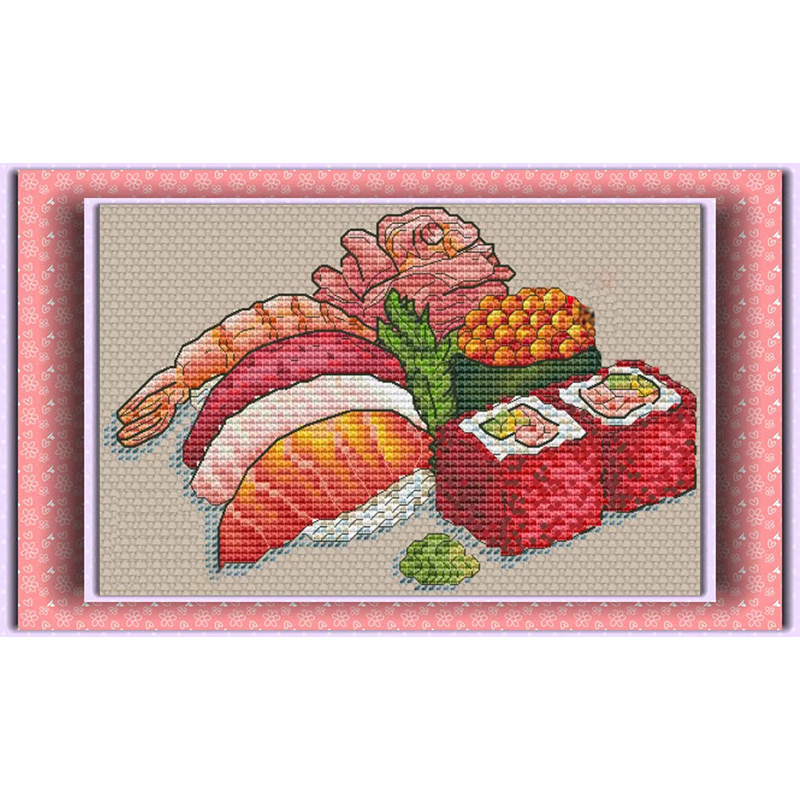 Punch Needle Kit - 10933 Kit jahitan silang bordir Swakarya
