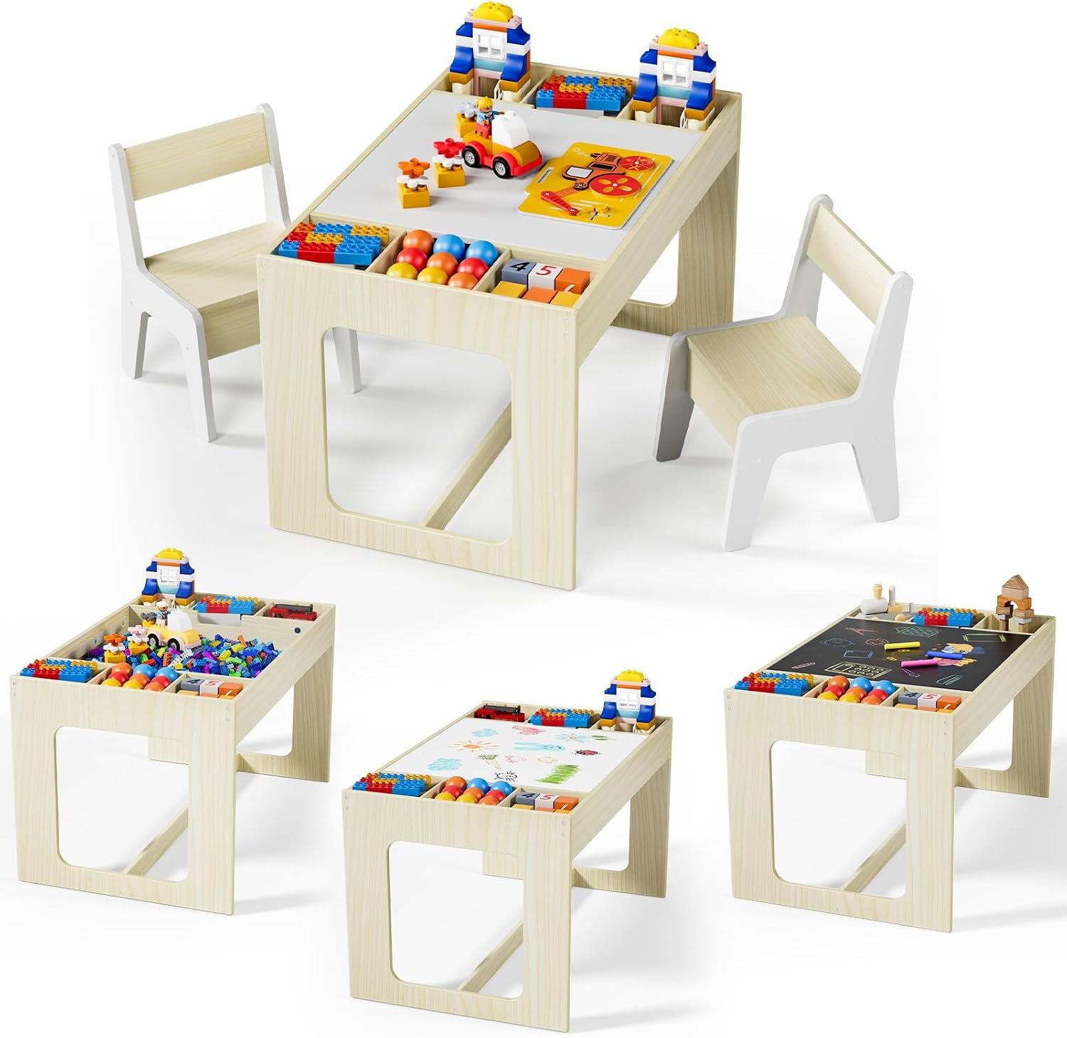 Art And Craft For Nursery - Set Meja dan Kursi Seni Anak