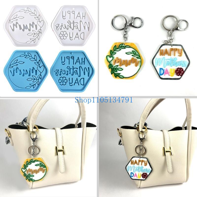 Art Craft Mother'S Day - Cetakan Silikon Lucu 98Km Jimat Heksagonal