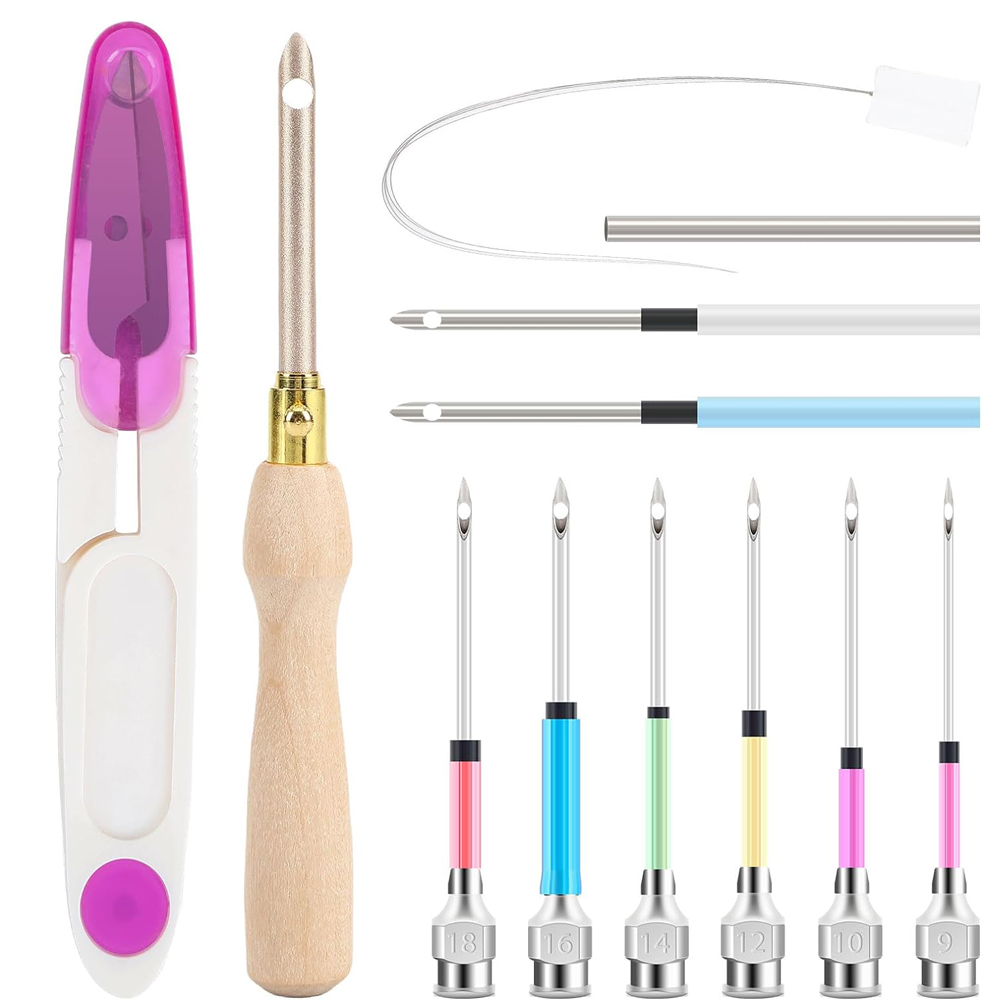 Punch Needle Kit - Kit jarum pelubang, Kit bordir jarum