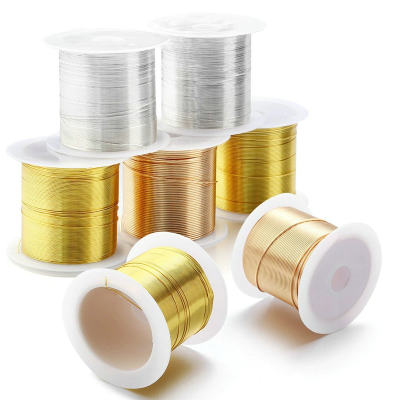 Art Craft Wire - 0.3-1.0Mm Perhiasan Kawat Tembaga Tahan Noda