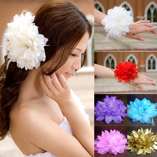 Art And Craft Hair - Bridal Pesta Pernikahan Bunga Ikat Kepala