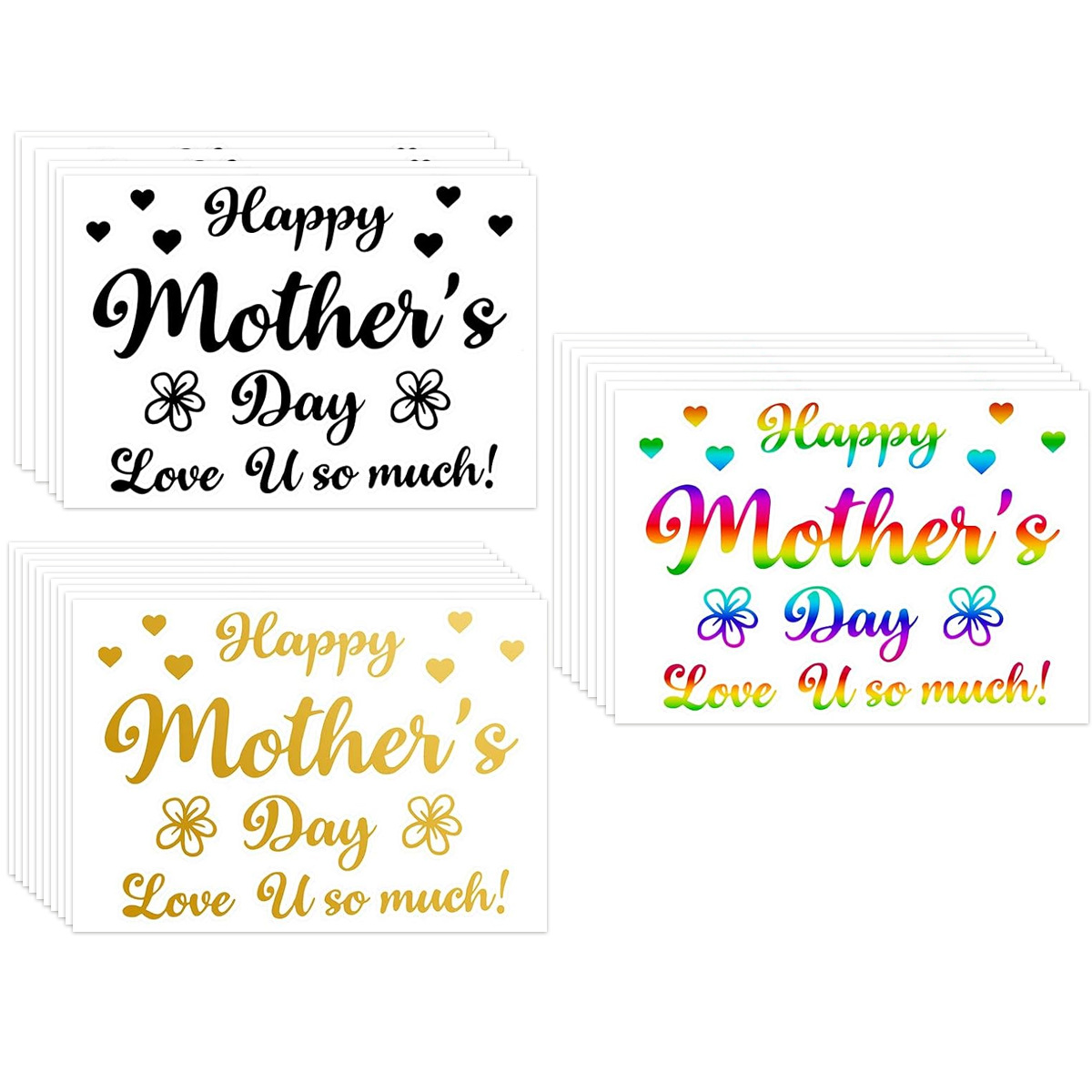 Art Craft Mother'S Day - Stiker Balon Pesta Hari Ibu, Stiker