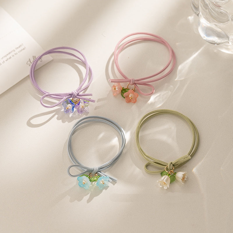 Art And Craft Hair - 4 Buah Headband Anggrek Bell, Headband