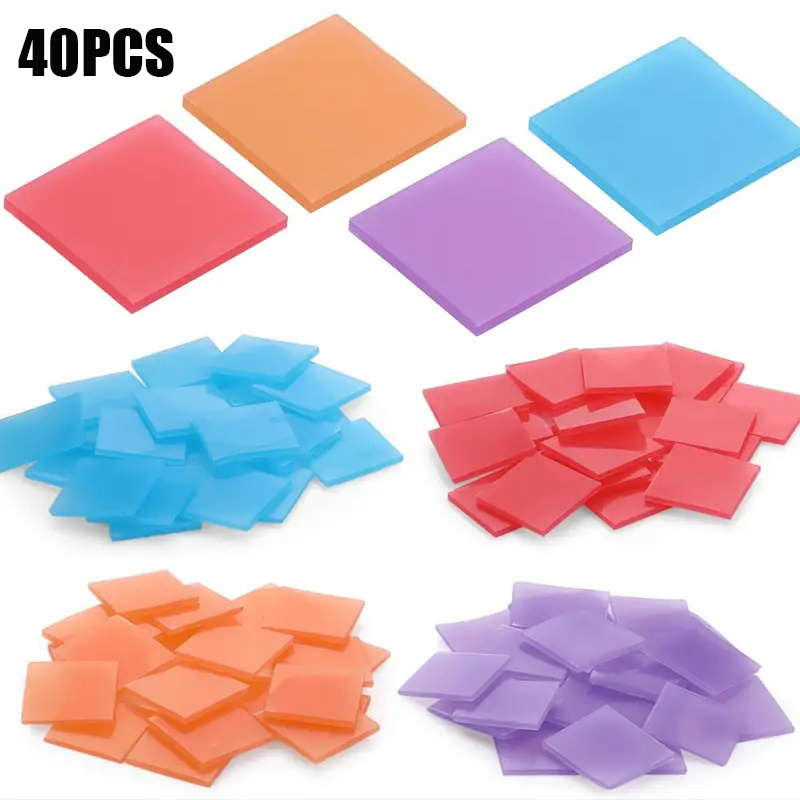 Art Craft Tools - 40 Buah Lilin Lukis Berlian, Lumpur