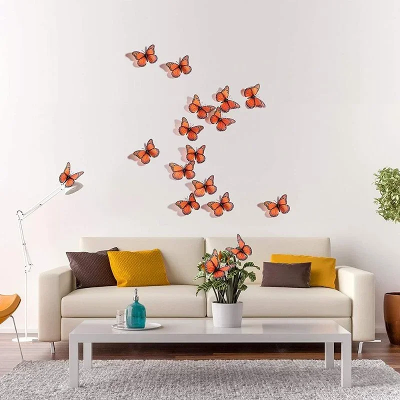 Art Craft Furniture - Baru 10 Buah Stiker Dekorasi Kupu-kupu