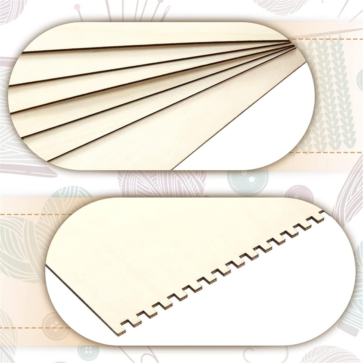 18 Pcs Alat Tenun Keranjang Ka - Art Craft Tools ulasan dan harga