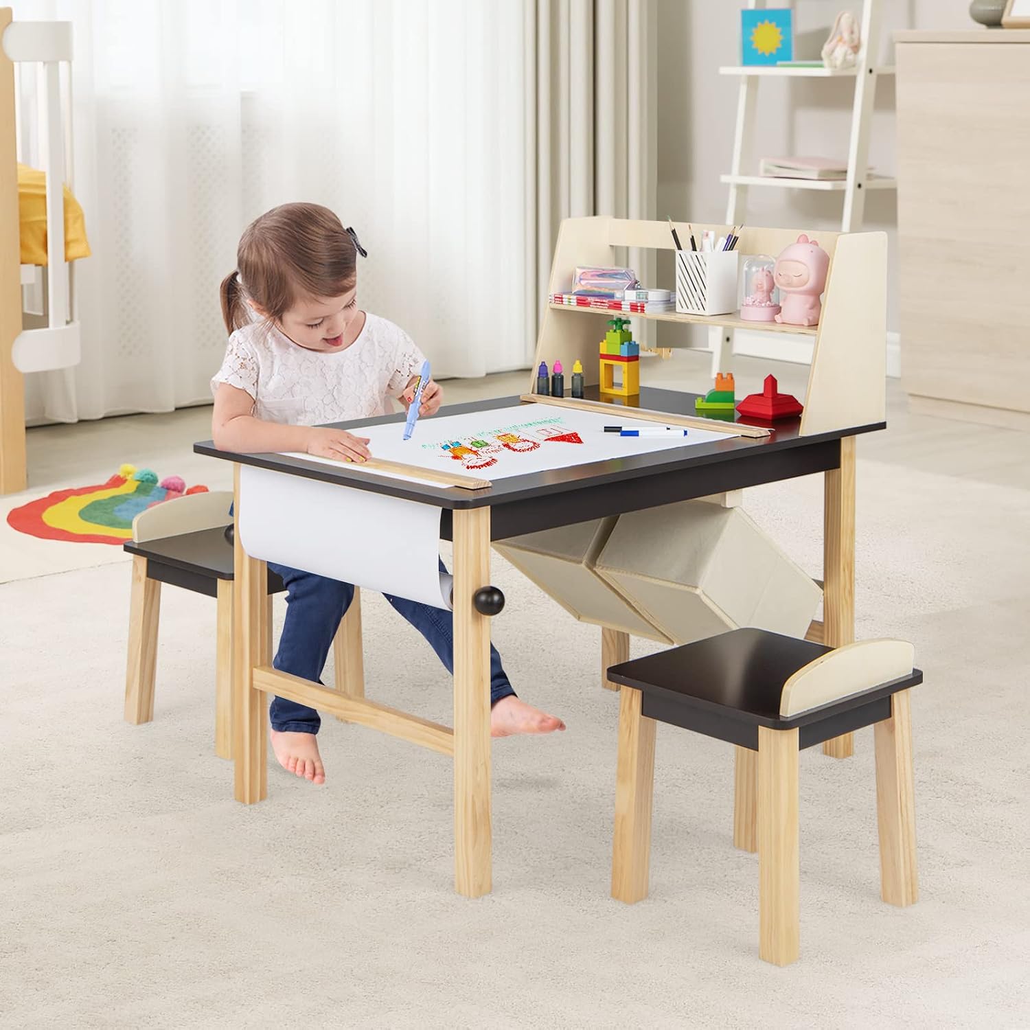 Set Meja dan Kursi Seni Anak,  - Art Craft 3 Year Old ulasan dan harga