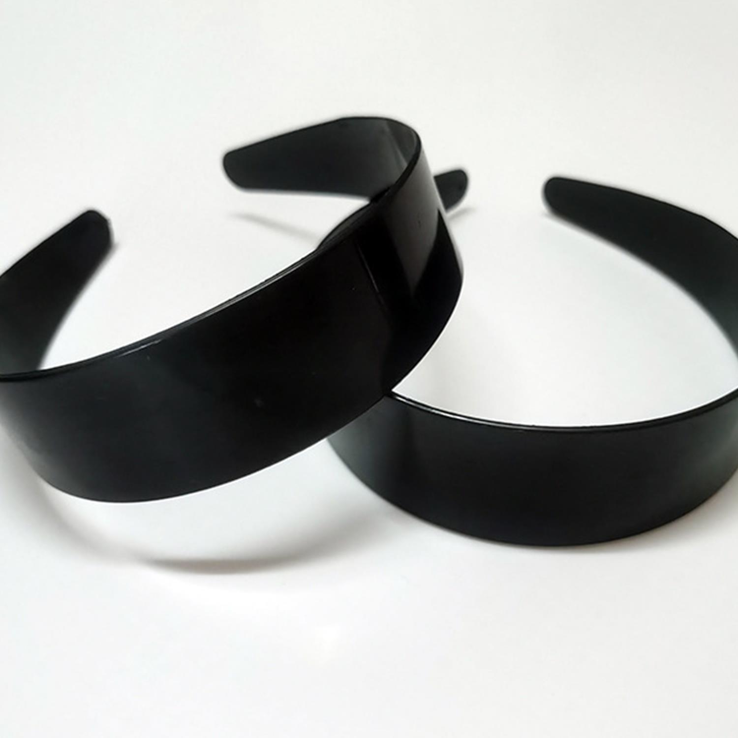 Ikat Kepala Lebar Hitam Sederh - Art And Craft Hair ulasan dan harga