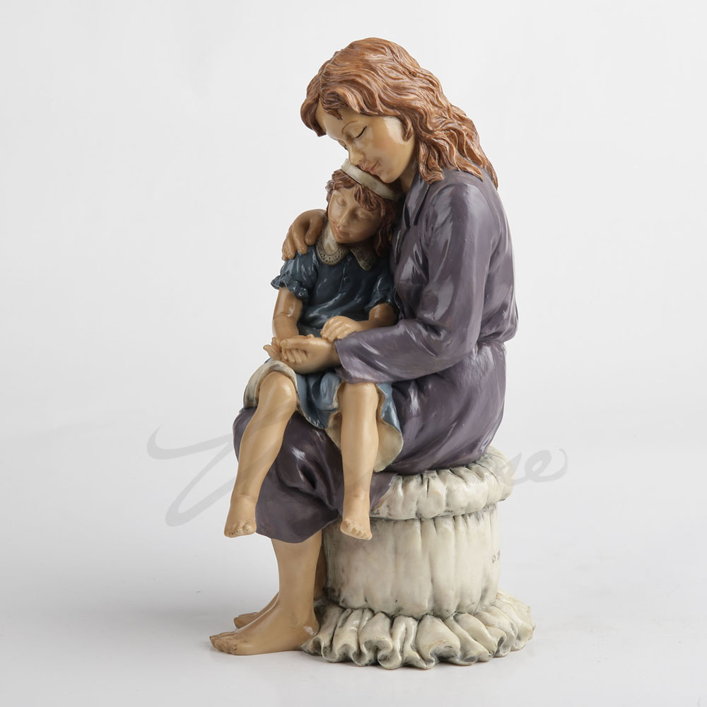 Patung Resin Ibu dan Anak Berp - Art Craft Mother'S Day ulasan dan harga