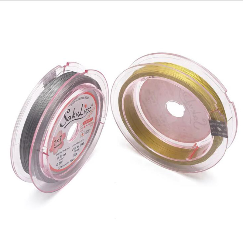 5M/Rol Kawat Tali Manik 7 Unta - Art Craft Wire ulasan dan harga