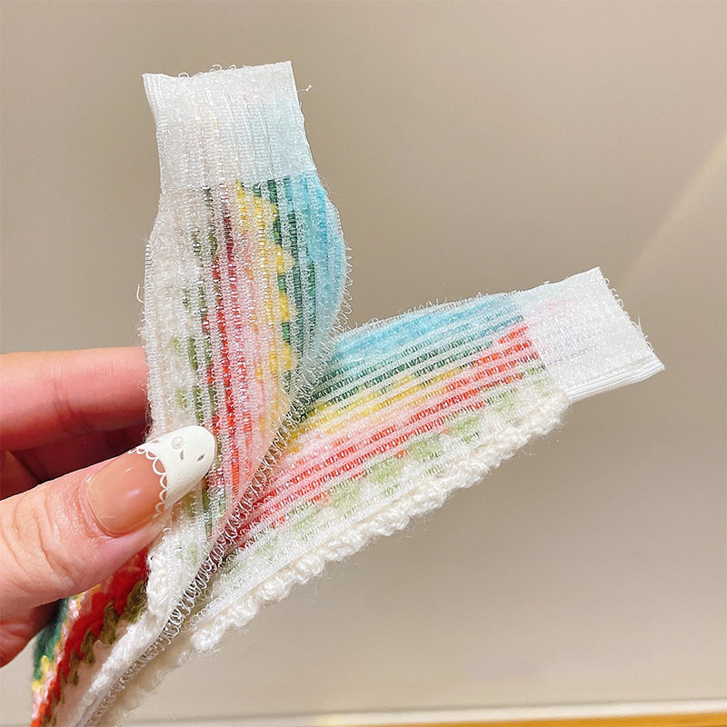 Ikat Kepala Velcro Motif Bunga - Art And Craft Hair ulasan dan harga