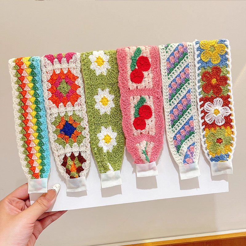 Ikat Kepala Velcro Motif Bunga - Art And Craft Hair ulasan dan harga