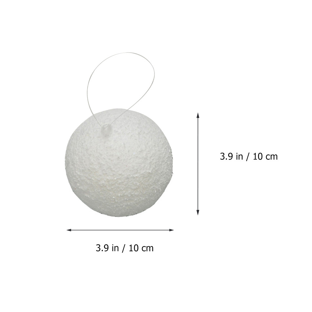 6Pcs Set Natal Putih untuk Ker - Art Craft Holiday ulasan dan harga