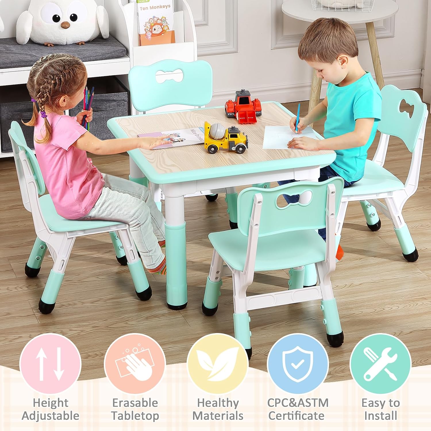 TackView Meja Anak 23 Inci dan - Art Craft For Toddlers ulasan dan harga