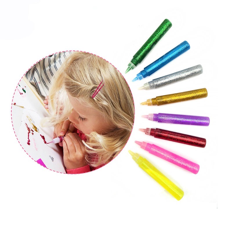 1 Buah Bubuk Kilau Gambar Berw - Art Craft 3 Year Old ulasan dan harga