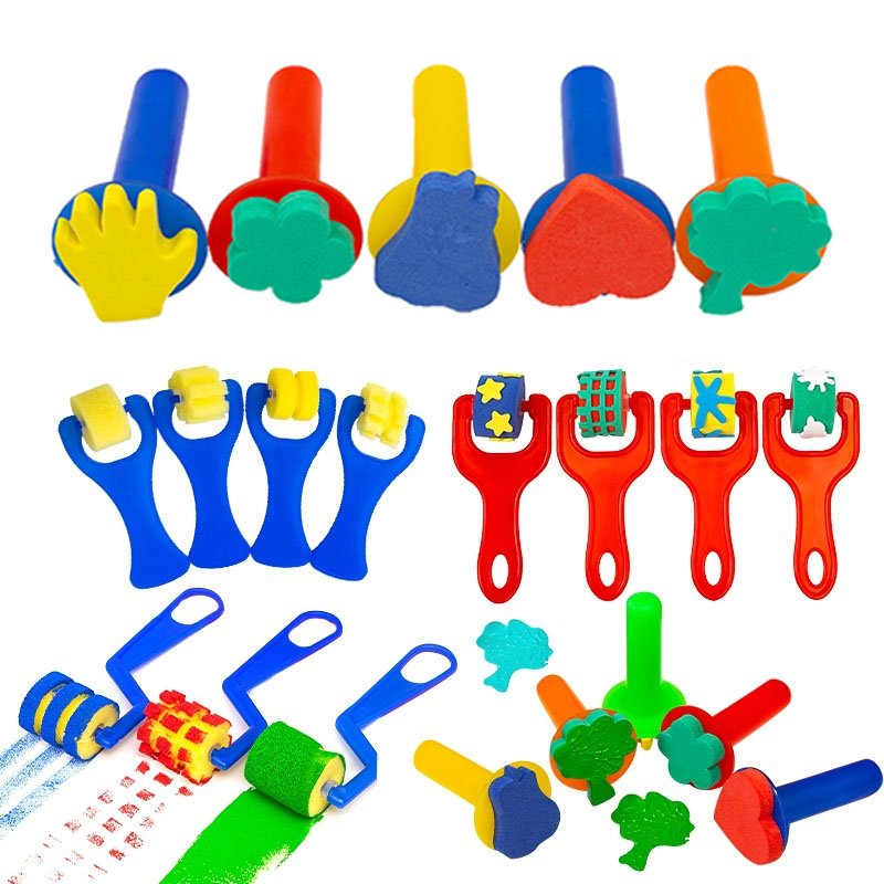 Anak-anak balita spons stempel - Art Craft For Toddlers ulasan dan harga