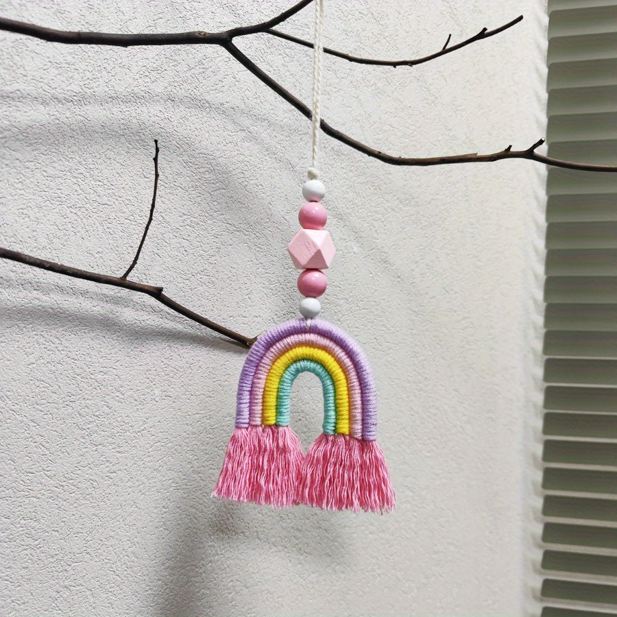Lonceng Angin Pelangi Anyaman  - Art And Craft For Nursery ulasan dan harga
