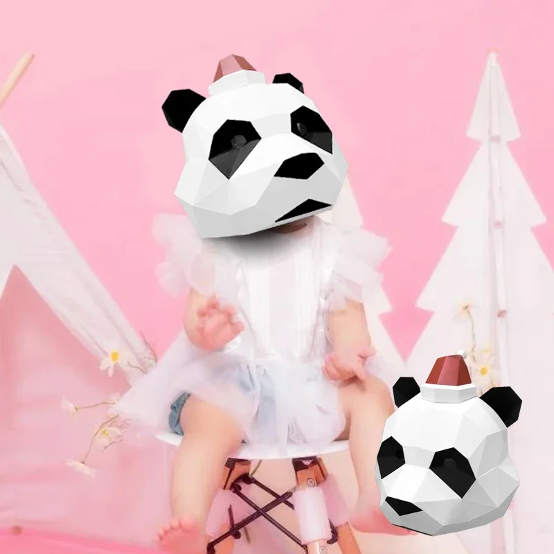Model Kertas Topeng Panda Nata - Art Craft With Cardboard ulasan dan harga