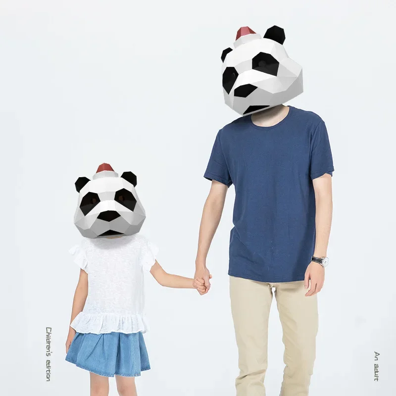 Model Kertas Topeng Panda Nata - Art Craft With Cardboard ulasan dan harga