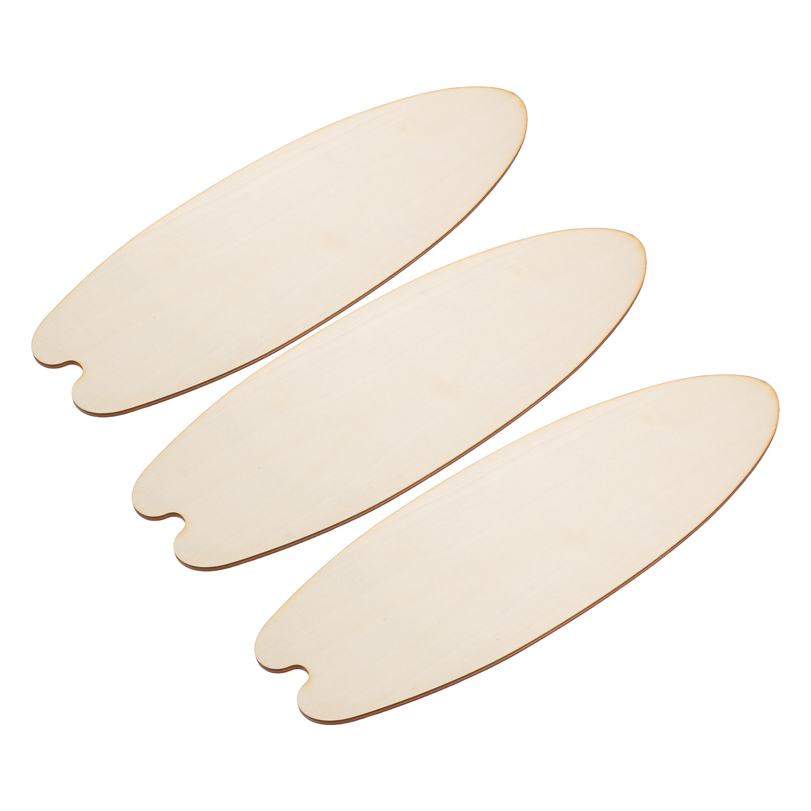 3Pcs Papan Selancar Kayu Tanpa - Art And Craft For Nursery ulasan dan harga