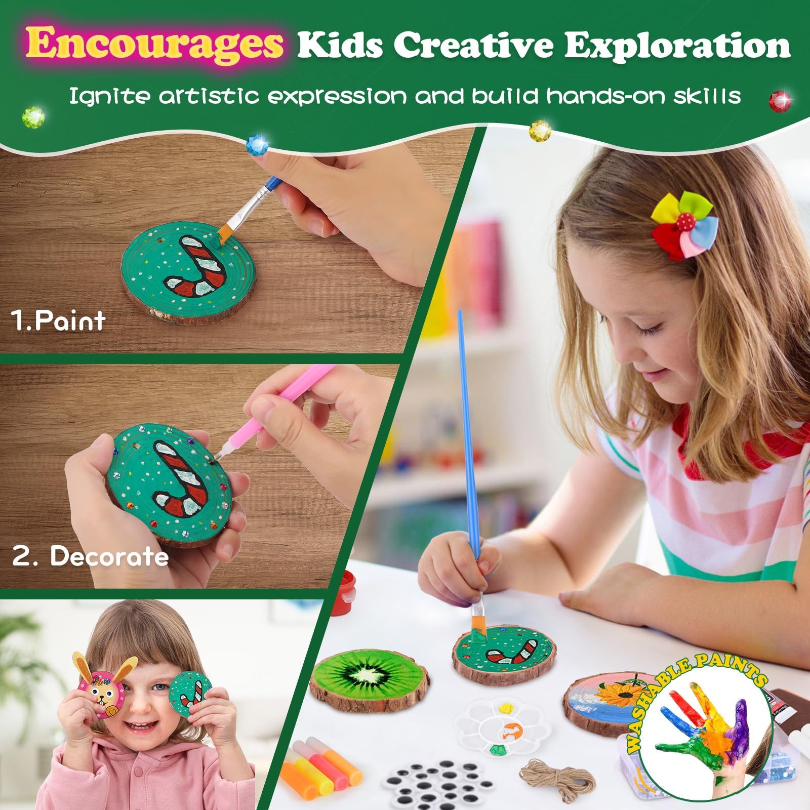 Perlengkapan Lukis Kayu Menyal - Art Craft Activities ulasan dan harga