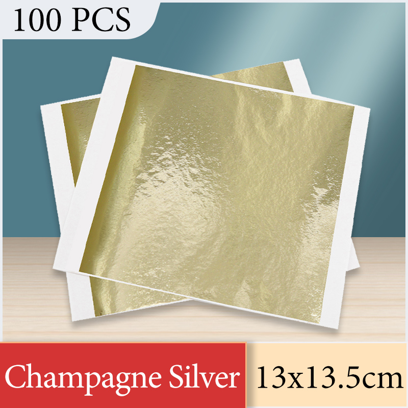 Kertas Foil perak sampanye 13x - Art Craft Furniture ulasan dan harga