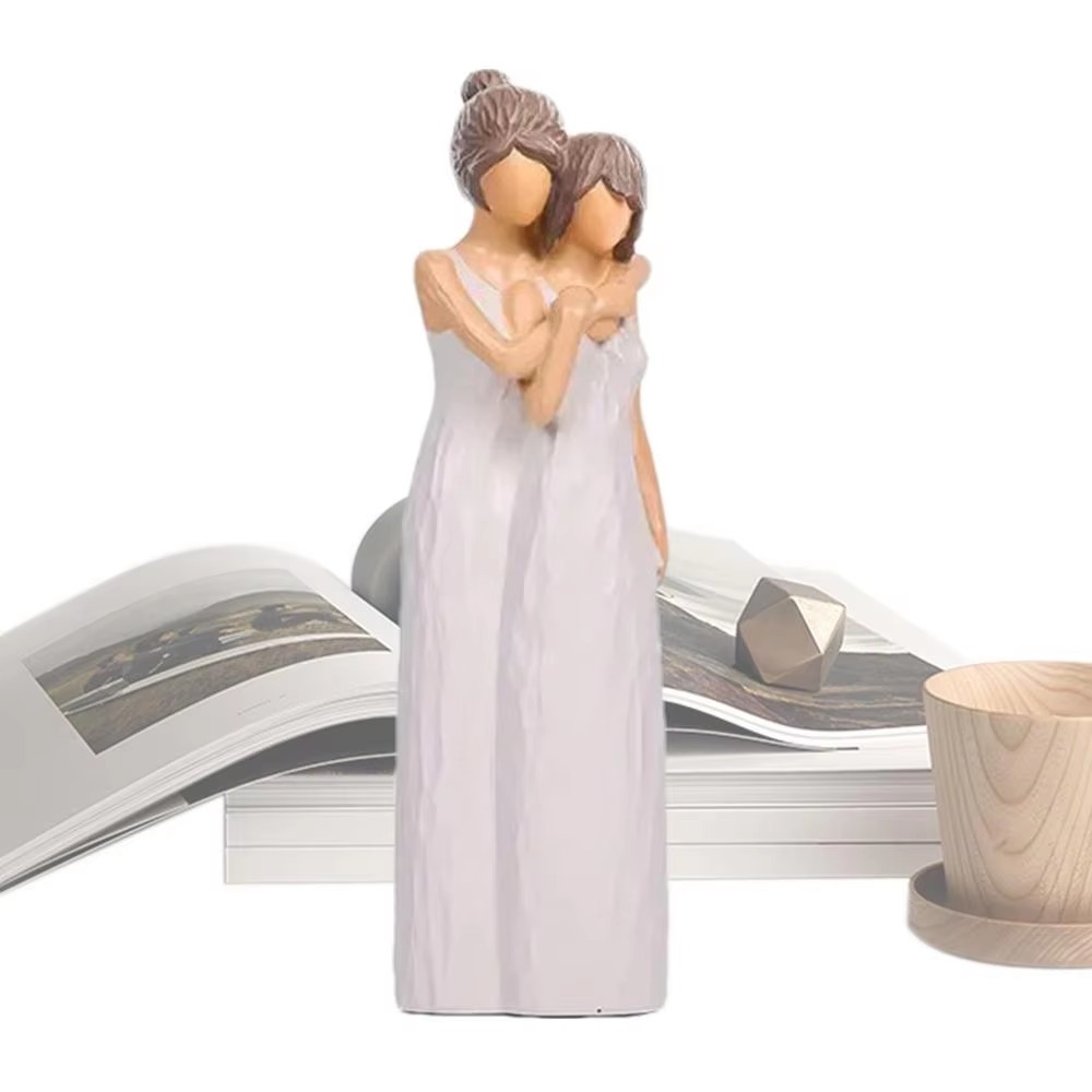 Patung Ibu dan Anak Lukisan Ta - Art Craft Mother'S Day ulasan dan harga
