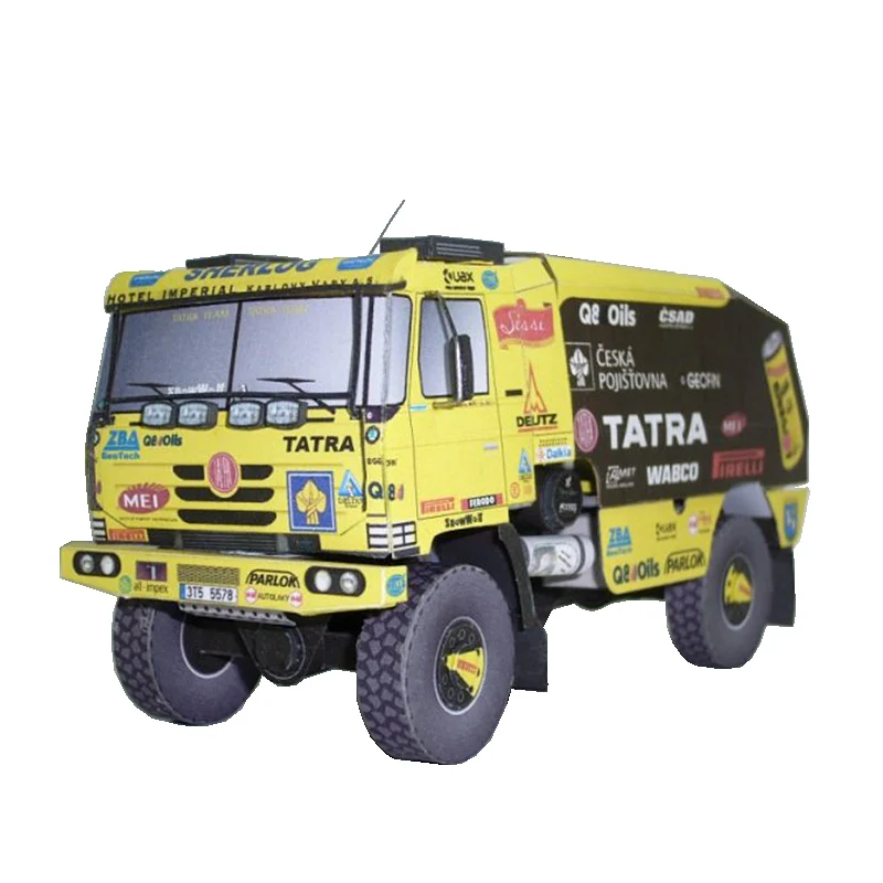 Tatra 815 2008 truk 1:53 Dakar - Art Craft With Cardboard ulasan dan harga