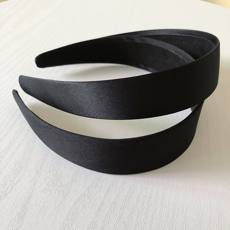Bando kain Satin DIY, 2 buah 1 - Art And Craft Hair ulasan dan harga
