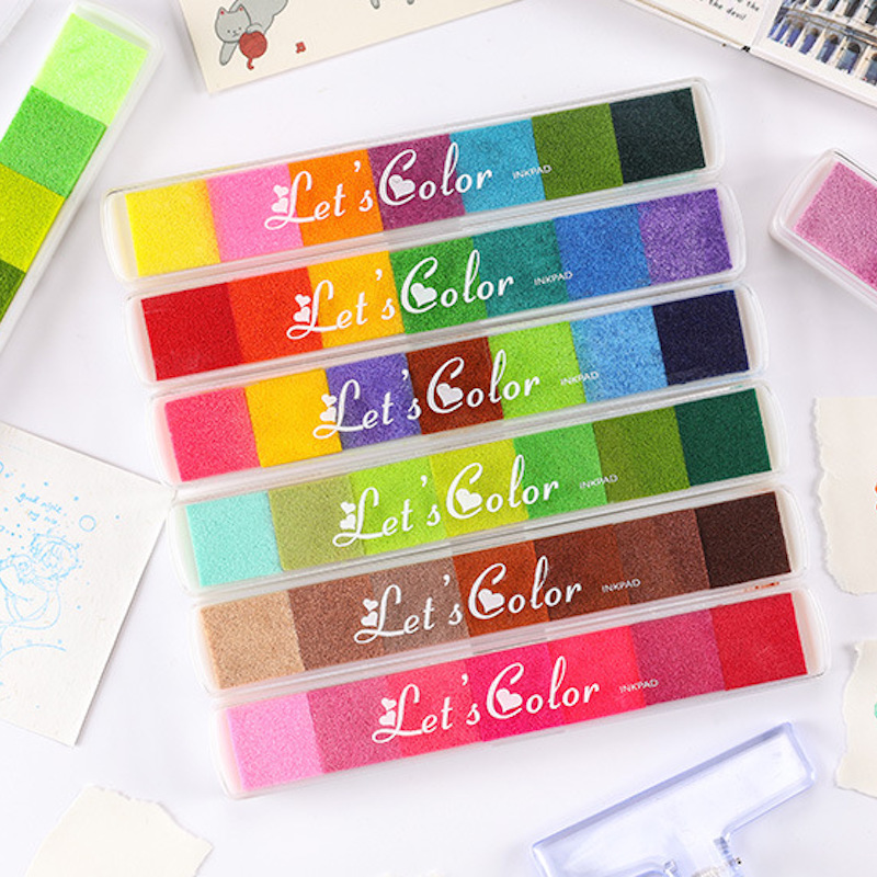Bantalan Tinta Warna Campuran  - Art Craft Activities ulasan dan harga