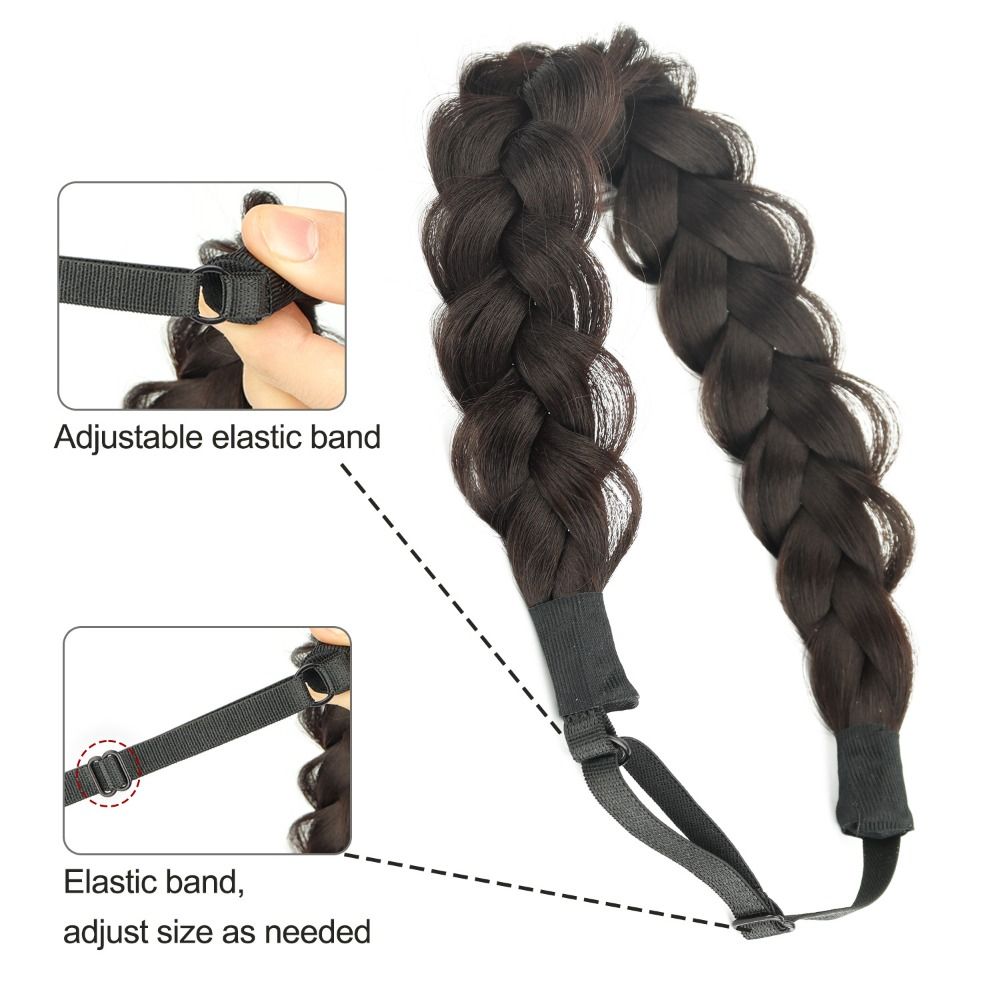 Ikat Kepala Rambut Kepang Dapa - Art And Craft Hair ulasan dan harga