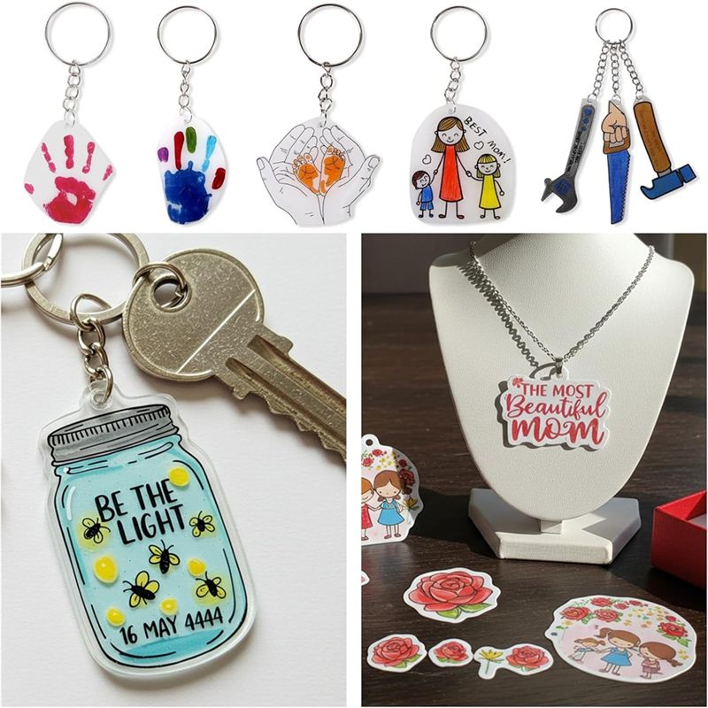 LIKE WISH Lembaran Plastik Sen - Art Craft Mother'S Day ulasan dan harga