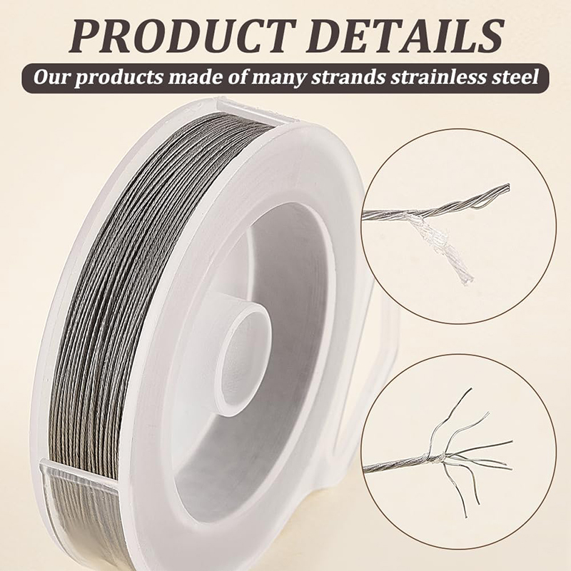 30M/Roll Kawat Manik-manik Baj - Art Craft Wire ulasan dan harga