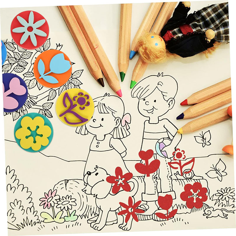 6 buah/kantong stempel busa un - Art Craft For Toddlers ulasan dan harga