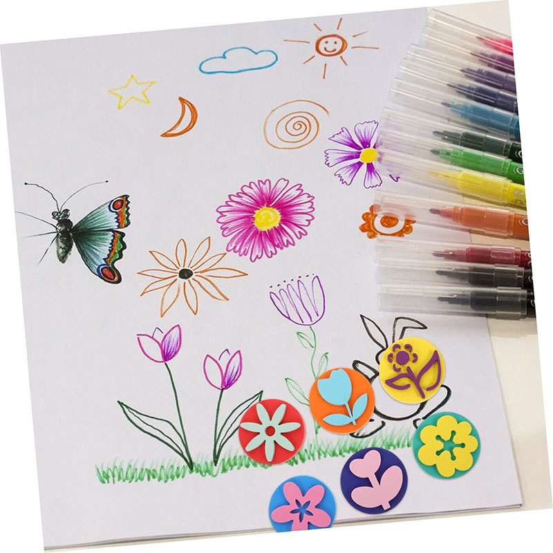 6 buah/kantong stempel busa un - Art Craft For Toddlers ulasan dan harga