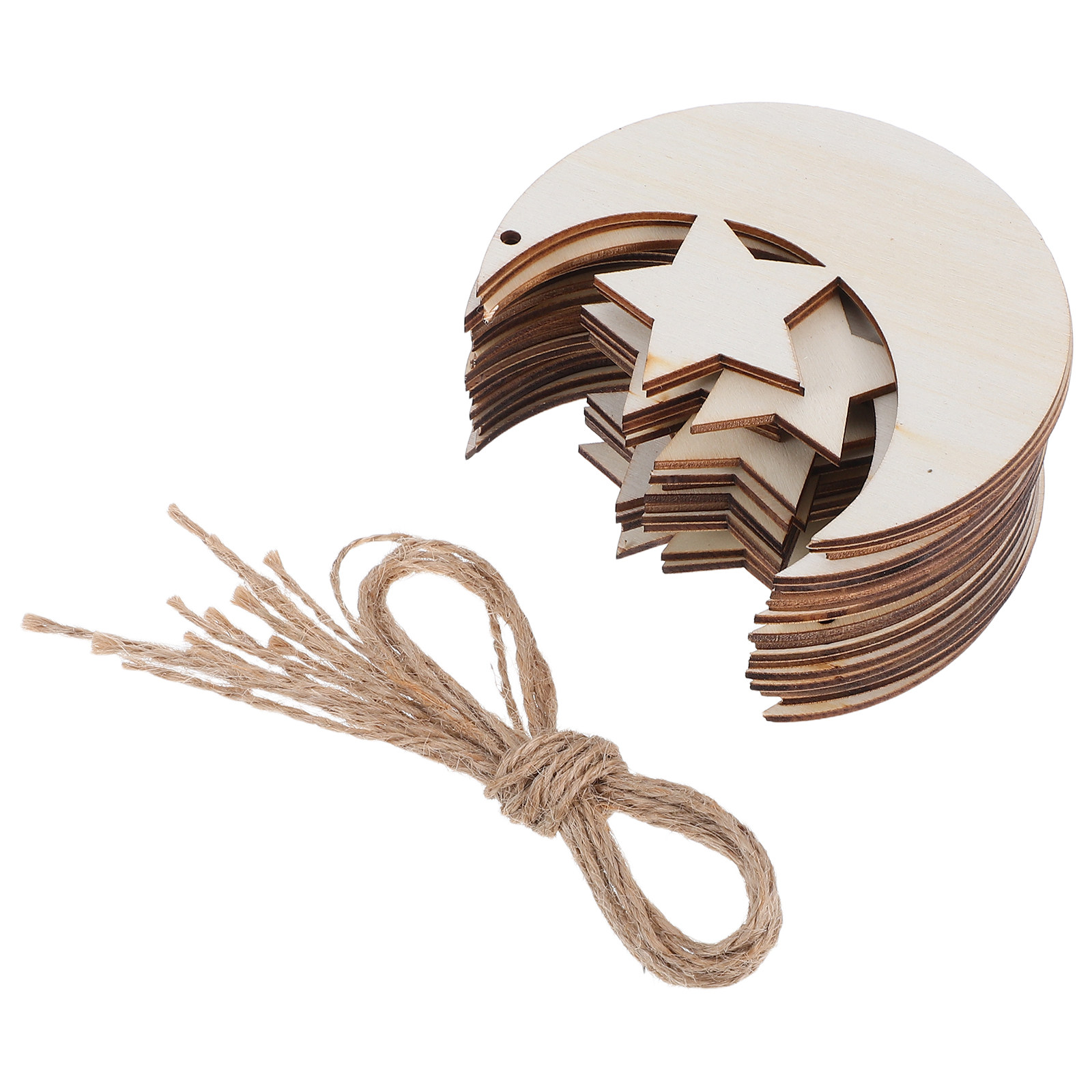 20 Buah Potongan Kayu Bentuk B - Art And Craft For Nursery ulasan dan harga