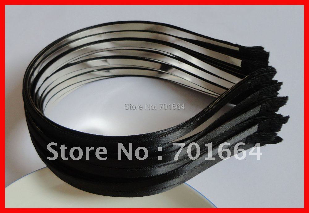 10 Buah 5Mm Pita Satin Hitam T - Art And Craft Hair ulasan dan harga