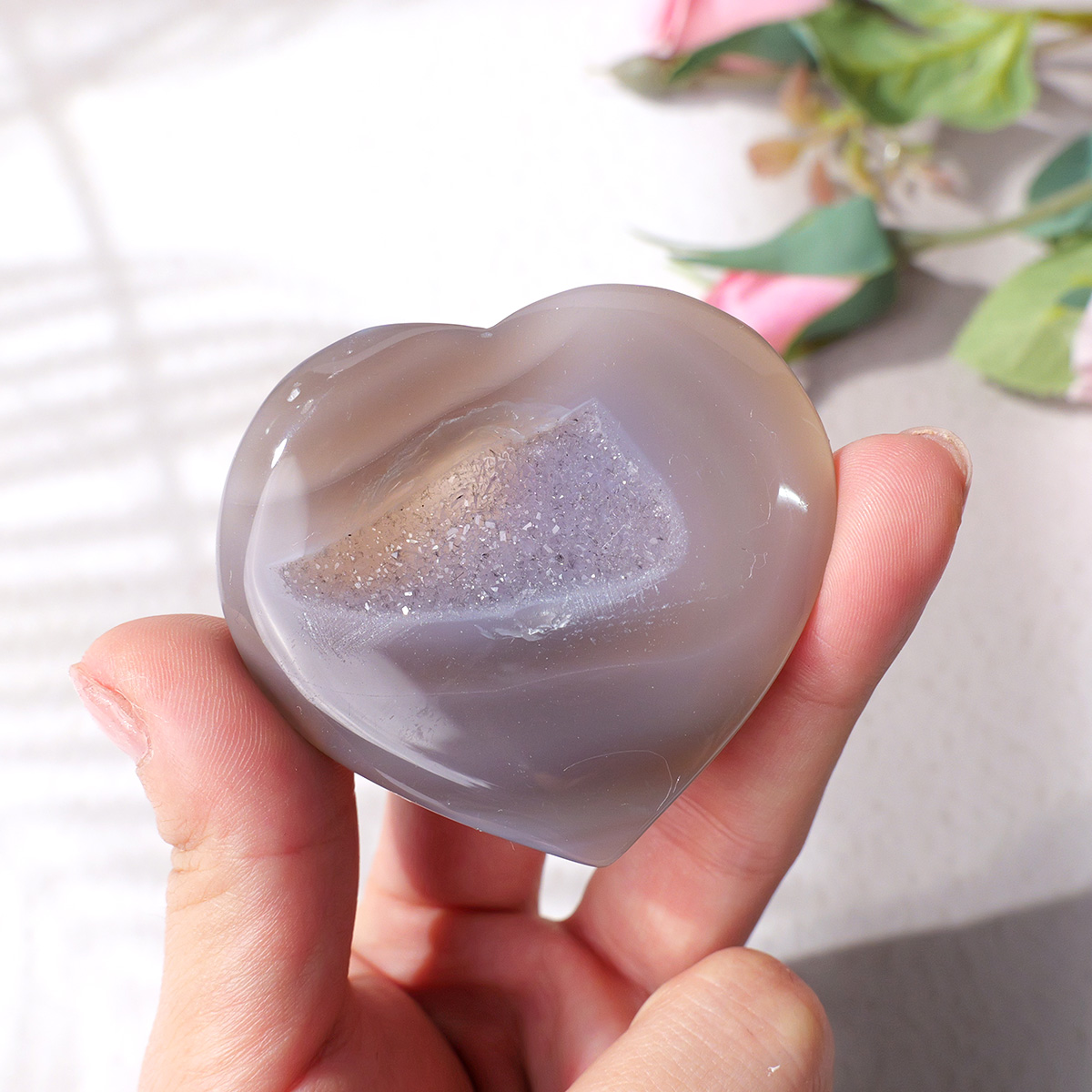 1 Buah Batu Akik Alami Bentuk  - Art Craft Mother'S Day ulasan dan harga