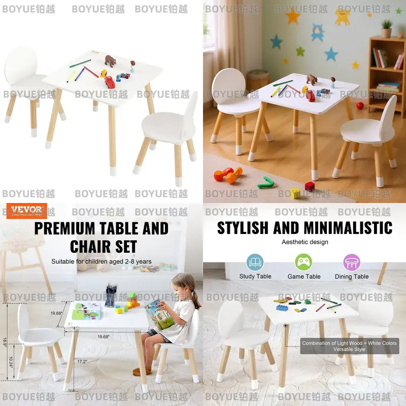 Meja Aktivitas Anak dari Kayu  - Art Craft Furniture ulasan dan harga