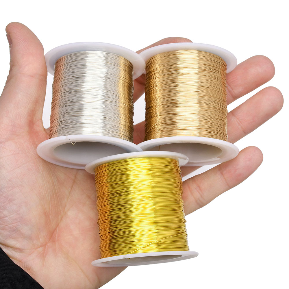 100M/328ft Kawat Baja Berlapis - Art Craft Wire ulasan dan harga