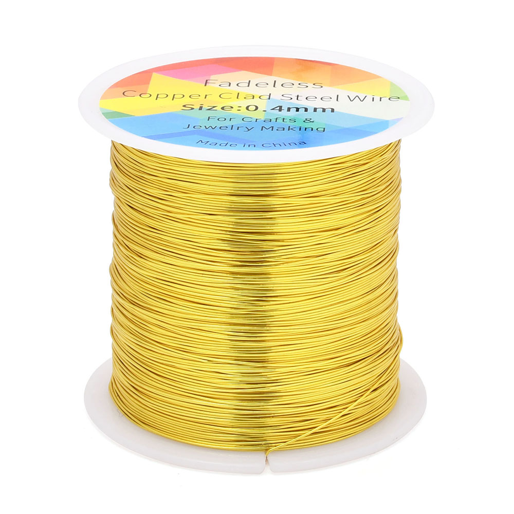 100M/328ft Kawat Baja Berlapis - Art Craft Wire ulasan dan harga