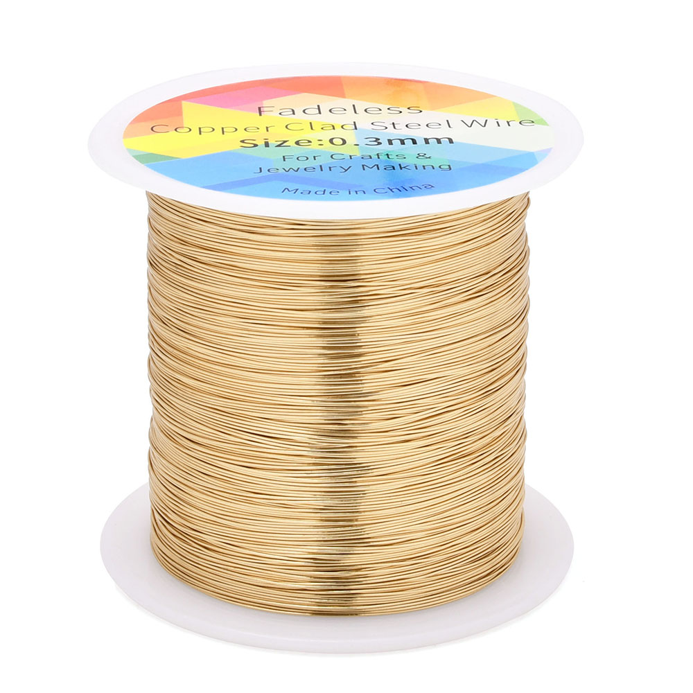 100M/328ft Kawat Baja Berlapis - Art Craft Wire ulasan dan harga