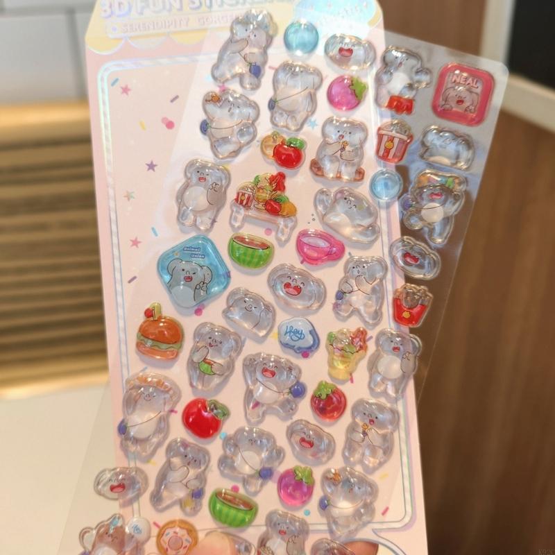 Stiker Hewan Timbul Stiker Res - Art Craft 3 Year Old ulasan dan harga