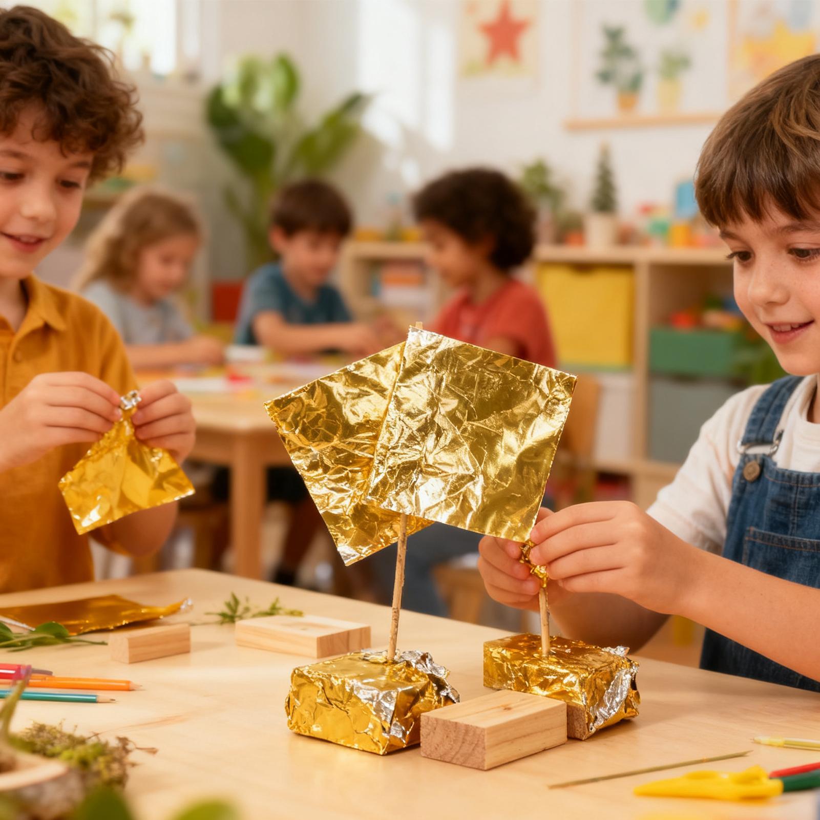 Kertas Foil untuk Kerajinan 10 - Art Craft Tools ulasan dan harga