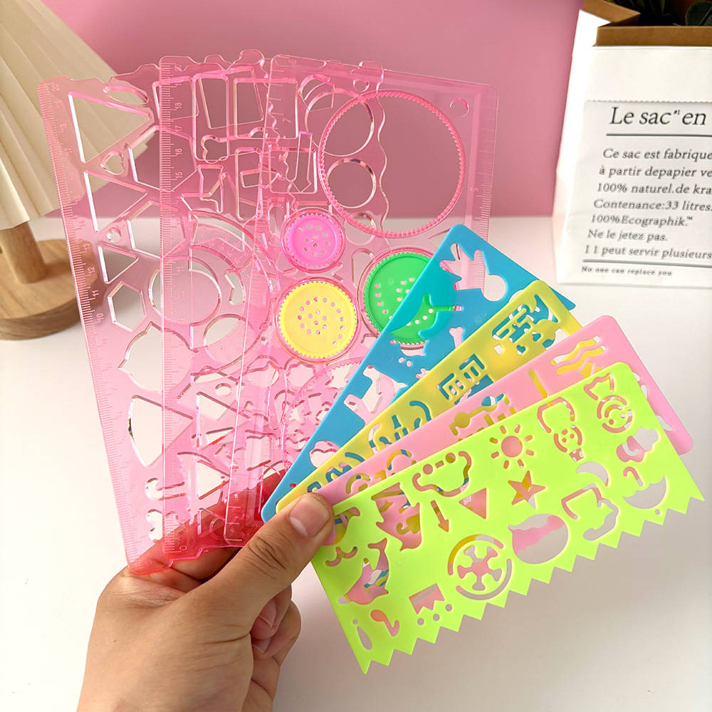 Set Stensil Gambar Spirograf G - Art Craft For Toddlers ulasan dan harga